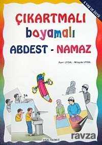 Çıkartmalı Boyamalı Abdest-Namaz (Kod:114) - Uysal Yayınları (İstanbul)