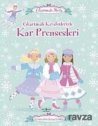 Çıkartmalı Kıyafetleri ile Kar Prensesleri - İş Bankası Yayınları