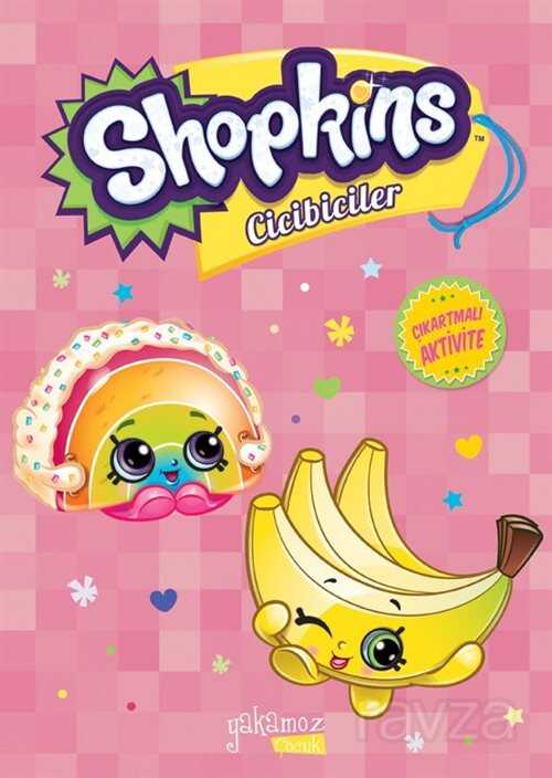 Çıkartmalı Shopkins Cicibiciler Aktivite (Pembe) - 1