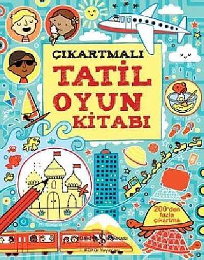 Çıkartmalı Tatil Oyun Kitabı - İş Bankası Yayınları