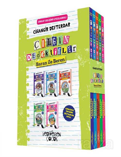 Çılgın Dedektifler (5 Kitap Set) - Yediveren Çocuk