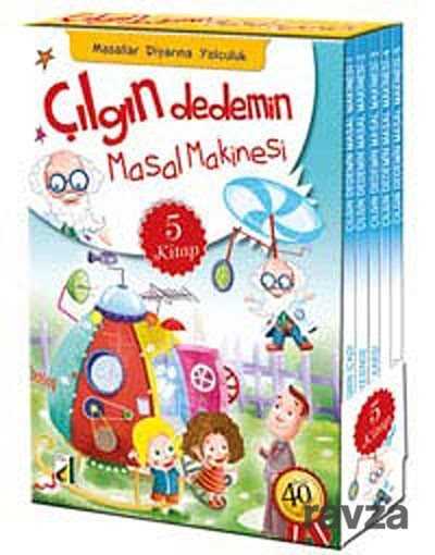 Çılgın Dedemin Masal Makinesi (5 Kitap, 8+Yaş) / Masallar Diyarına Yolculuk - Damla Çocuk Yayınları