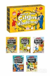 Çılgın Hademe Seti (5 Kitap+Soru Kitapçığı) - Nesil Çocuk Yayınları