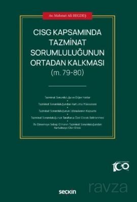 CISG Kapsamında Tazminat Sorumluluğunun Ortadan Kalkması - 1