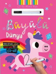 Çiz - Sil Aktivite Kitabı Büyülü Dünya - İndigo Çocuk