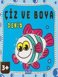Çiz ve Boya Deniz 3 Yaş - Parıltı Yayıncılık