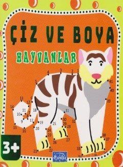 Çiz ve Boya Hayvanlar 3 Yaş - 1