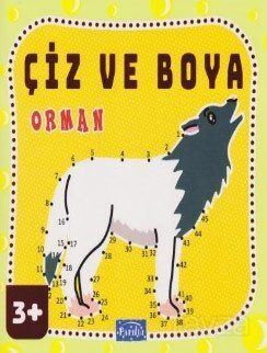 Çiz ve Boya Orman 3 Yaş - 1