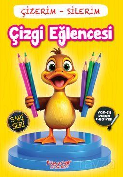 Çizerim Silerim Çizgi Eğlencesi - 1