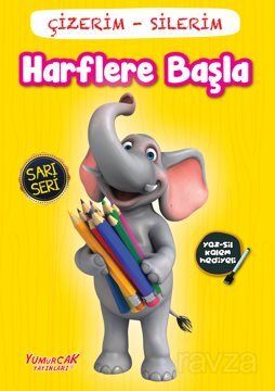 Çizerim Silerim Harflere Başla - 1
