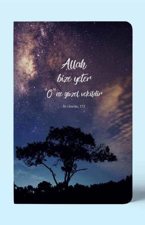 Çizgisiz - Allah Bize Yeter Defteri - Dava Adamı Yayınları