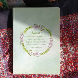 Çizgili Defter - Allah’im Fayda Vermeyen Ilimden Sana Siginirim - Ravzakitap Kampanya