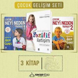 Çocuk Gelişim Seti 3 Kitap Adem Güneş - Ravzakitap Kampanya