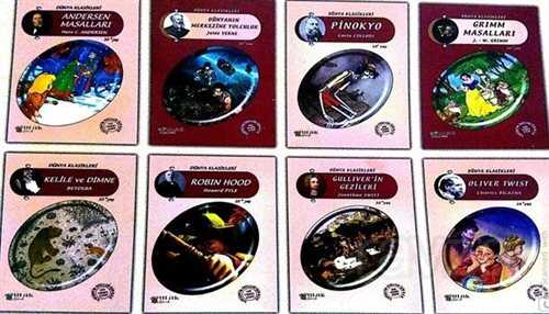 Çocuk Klasikleri Set 1 (8 Kitap) (Kutulu) - Doğu Kitabevi