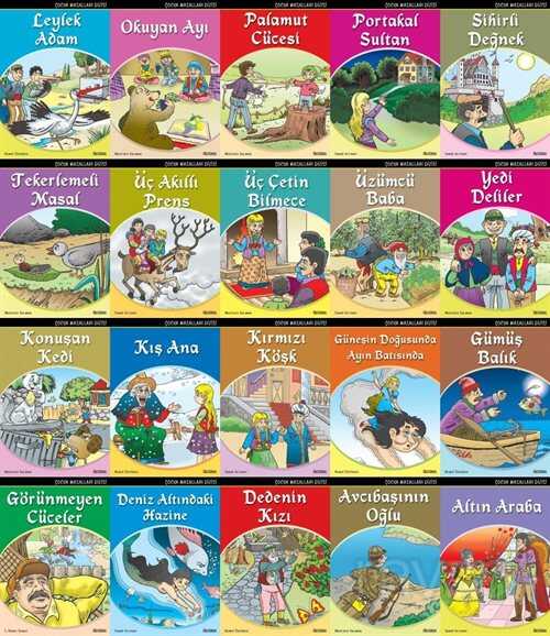 Çocuk Masalları - 2. ve 3. Sınıflar İçin (20 Kitap Takım) - Özyürek Yayınevi