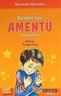 Çocuklar İçin Amentü (İnanç Esasları) / Gülçiçeklere Mektuplar -3 - Pırıltı Kitapları
