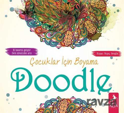 Çocuklar için Boyama Doodle - Ren Kitap