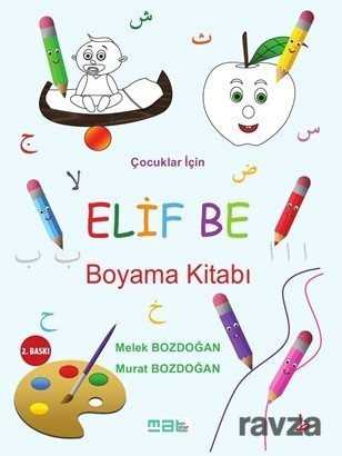 Çocuklar İçin Elif Be Boyama Kitabı - Mat Kitap