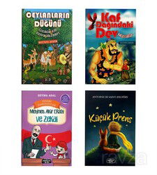 Çocuklar İçin Hikaye Seti (4 Kitap) - Yediveren Yayınları