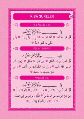 Çocuklar Için Kur’an-i Kerim Elifbasi Pembe - 6