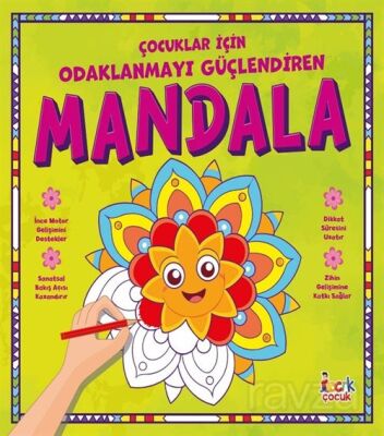 Çocuklar İçin Odaklanmayı Güçlendiren Mandala - 1