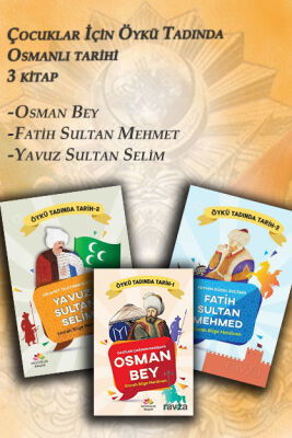 Çocuklar İçin Öykü Tadında Osmanlı Tarihi (3 Kitap) 12 Yaş - 1