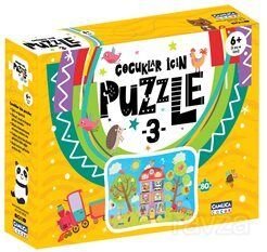 Çocuklar için Puzzle 3 (Kutulu) - 1