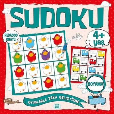 Çocuklar İçin Sudoku-Boyama (4+ Yaş) - 1