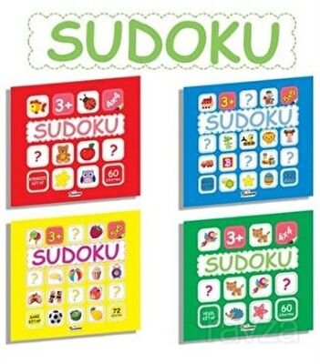 Çocuklar İçin Sudoku Seti - 4 Kitap Takım Kitap - 1
