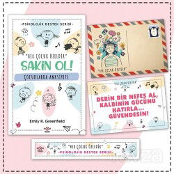 Çocuklarda Anksiyete - Kartpostal ve Ayraç - Nesnel Yayınları