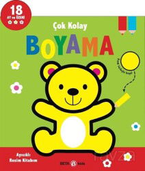 Çok Kolay Boyama - Ayıcıklı Resim Kitabım - Beta Kids