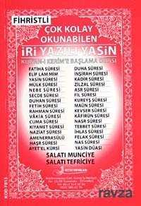 Çok Kolay Okunabilen İri Yazılı Yasin Firhistli (Cep Boy) Kod:F013 - Fetih Yayınları 