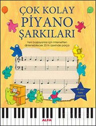 Çok Kolay Piyano Şarkıları - Alfa Yayınları