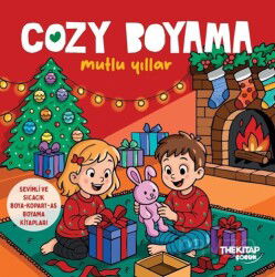 Cozy Boyama / Mutlu Yıllar (Boya - Kopart - As Boyama Kitapları) - The Çocuk