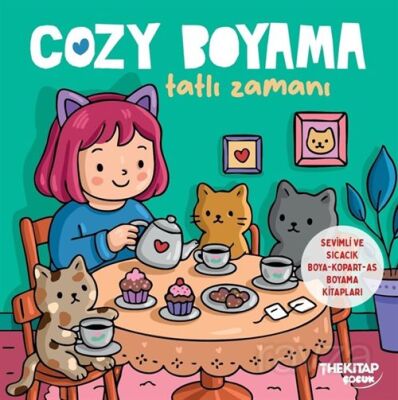 Cozy Boyama / Tatlı Zamanı (Boya - Kopart - As Boyama Kitapları) - 1