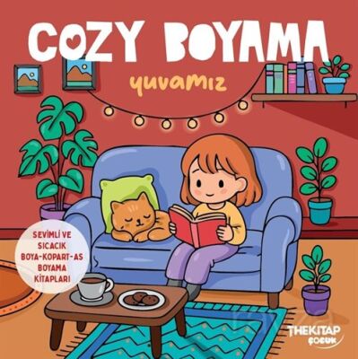 Cozy Boyama / Yuvamız (Boya - Kopart - As Boyama Kitapları) - 1