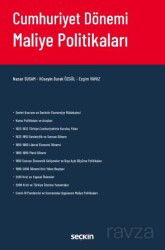 Cumhuriyet Dönemi Maliye Politikaları - Seçkin Yayıncılık