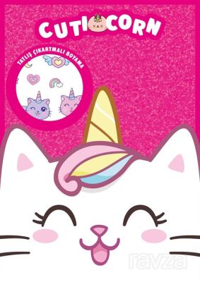 Cuticorn / Çıkartmalı Boyama Kitabı - 1