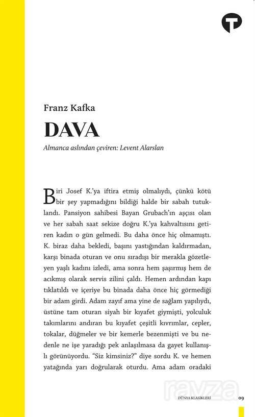 Dava - Turkuvaz Kitap