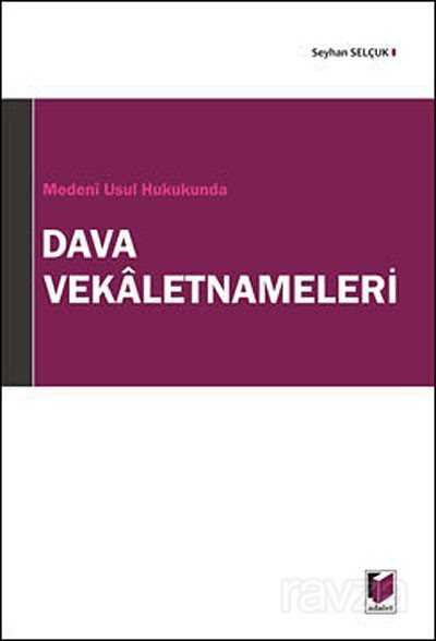 Dava Vekaletnameleri - 1