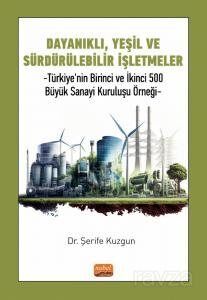 Dayanıklı, Yeşil ve Sürdürülebilir İşletmeler - 1