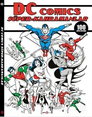 DC Comics Süper-Kahramanlar 100 Süper Boyama - 1