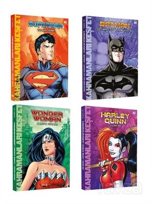 DC Comics: Süper Kahramanları Keşfet (4 Kitap Set) - 1