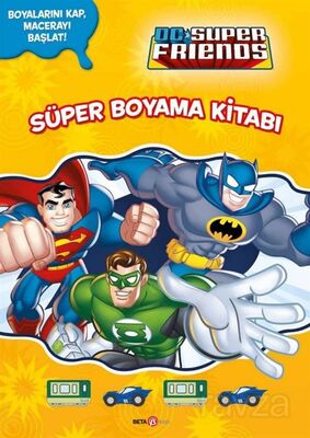 DC Super Friends Super Boyama Kitabı - 1