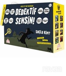 Dedektif Sensin / İki Set Bir Arada 8 Kitap - Nesil Çocuk Yayınları