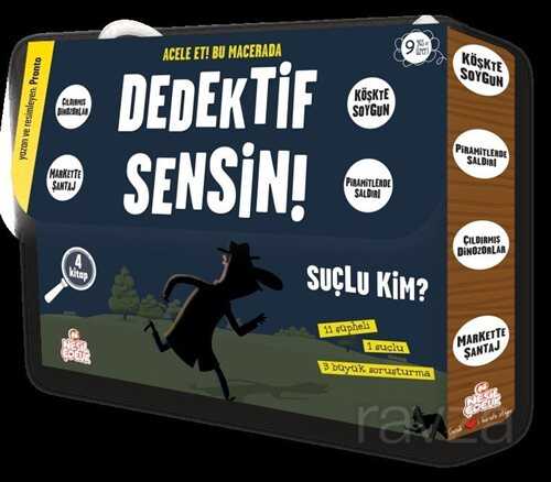 Dedektif Sensin! (4 Kitap Set) - Nesil Çocuk Yayınları