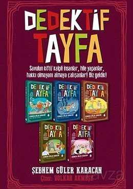 Dedektif Tayfa Seti (5 Kitap Takım) - Uğurböceği Yayınları