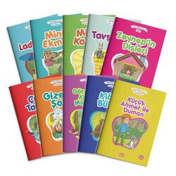 Değerli Masallar Seti Çanta Boy (10 Kitap) - Süeda