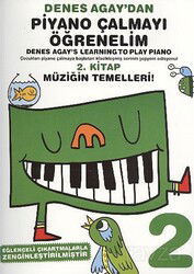 Denes Agay'dan Piyano Çalmayı Öğrenelim 2. Kitap Müziğin Temelleri - Porte Müzik Eğitimi
