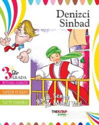 Denizci Sinbad (Üçü Bir Arada Etkinlik Kitabı) - The Kitap